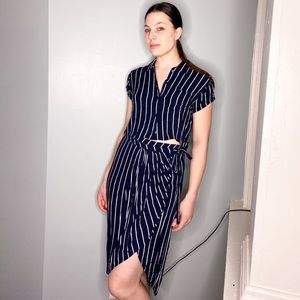 Billabong Blue Striped Two Piece Outfit